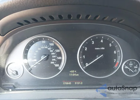 2012 BMW 528I xDrive from USA, damaged, VIN WBAXH5C59CDW02529